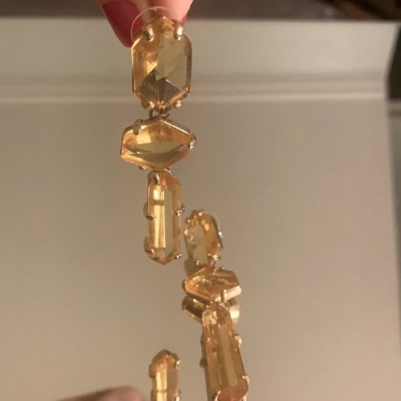 BCBGMAXAZRIA Amber & Gold Drop Earrings - Picture 5 of 5